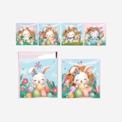 Пакетик для сладостей "Пасха" 10х10 см 10 шт 