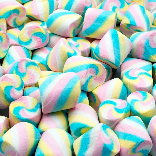 Маршмеллоу "Палочки твист разноцветные" 100 г 