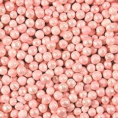 Посыпка декоративная шарики "Розовые перламутровые" 2 мм 50 г tp20189