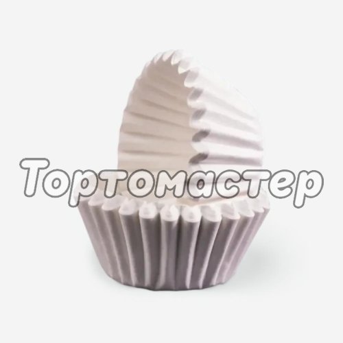 Капсула бумажная Белая D30 H23 40 шт 810101, RW75