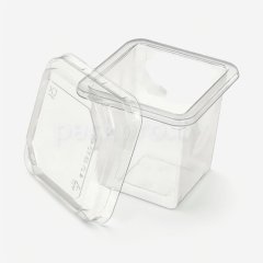 Контейнер для десерта прозрачный с крышкой 200 мл 